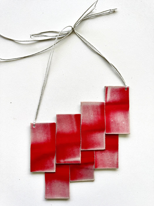 Adolf Meyer Red Necklace - Sustainable Modular Jewellery