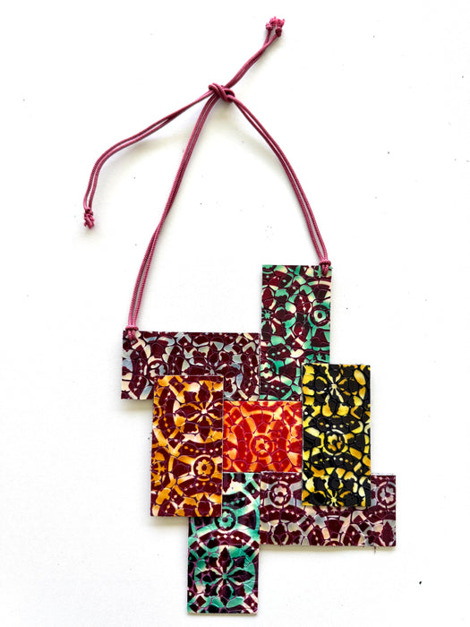 Le Corbusier Tiles Necklace - Sustainable Modular Jewellery