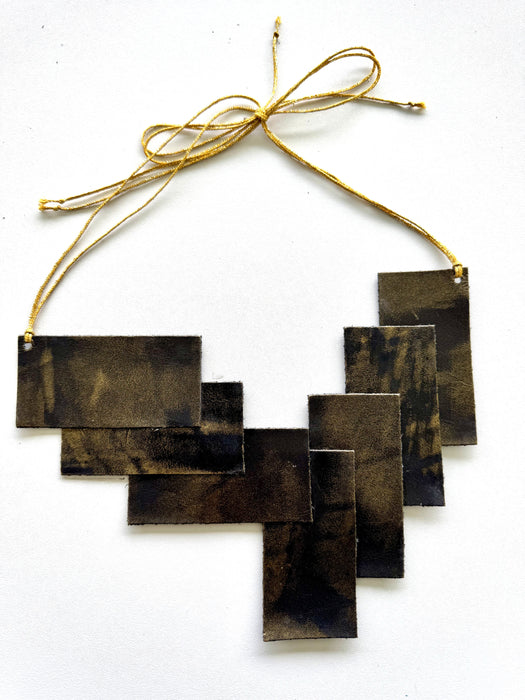 Lloyd Wright Brass Necklace - Sustainable Modular Jewellery