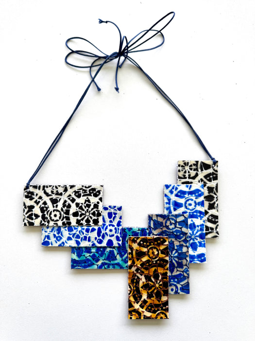 Lloyd Wright Tiles 02 Necklace - Sustainable Modular Jewellery