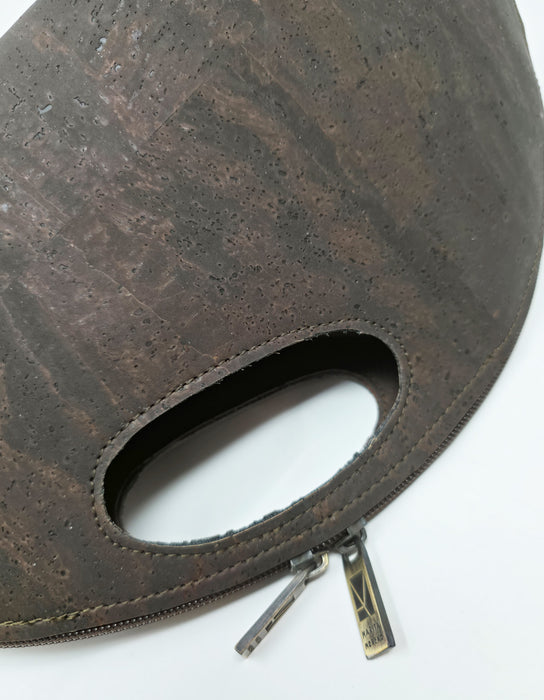 CORK SHELL Chocolate Brown Cork Bag
