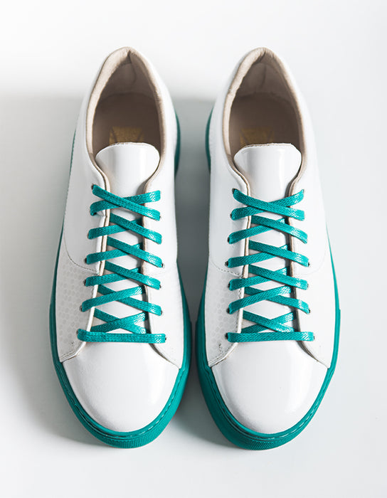 Laureline White Vegan Sneakers