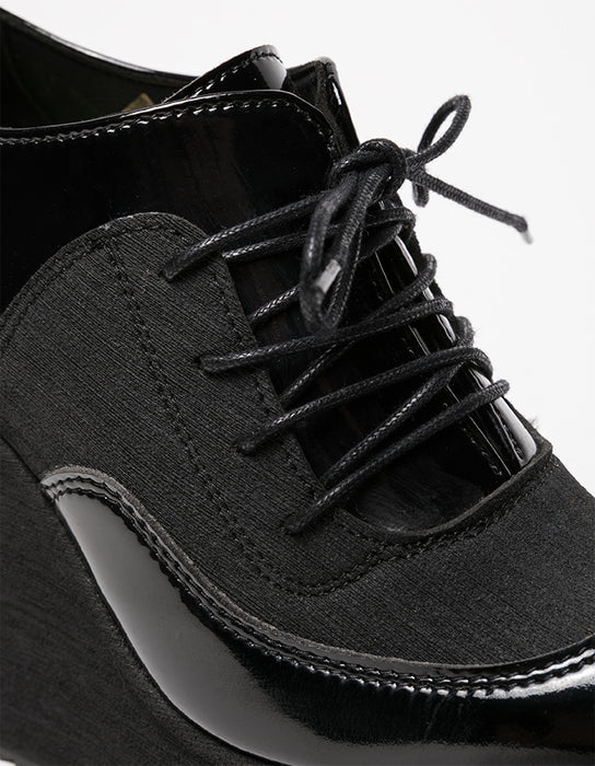 Magrite Black Varnish & Asphalt Shoes