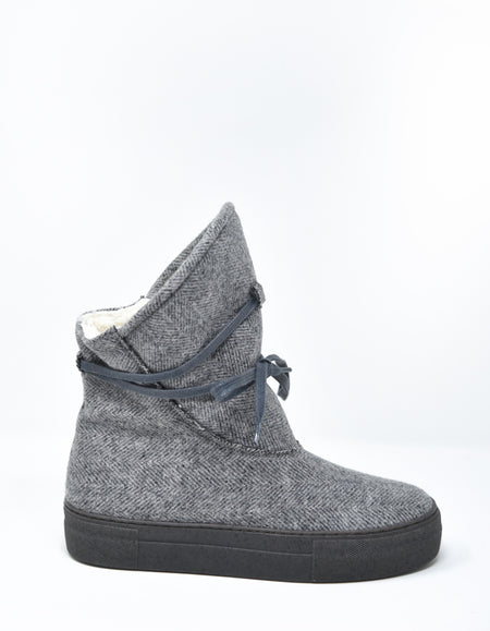 Michone Burel Fur Grey Boots