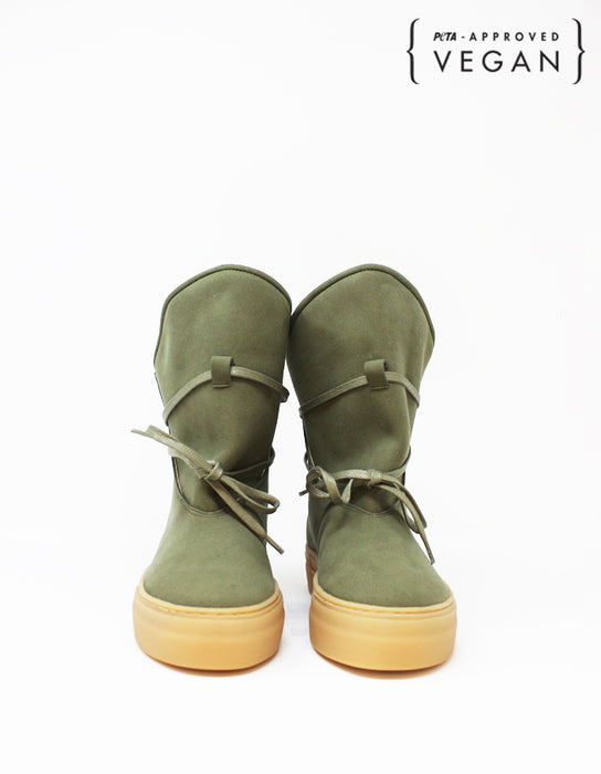 Michone Green Boots